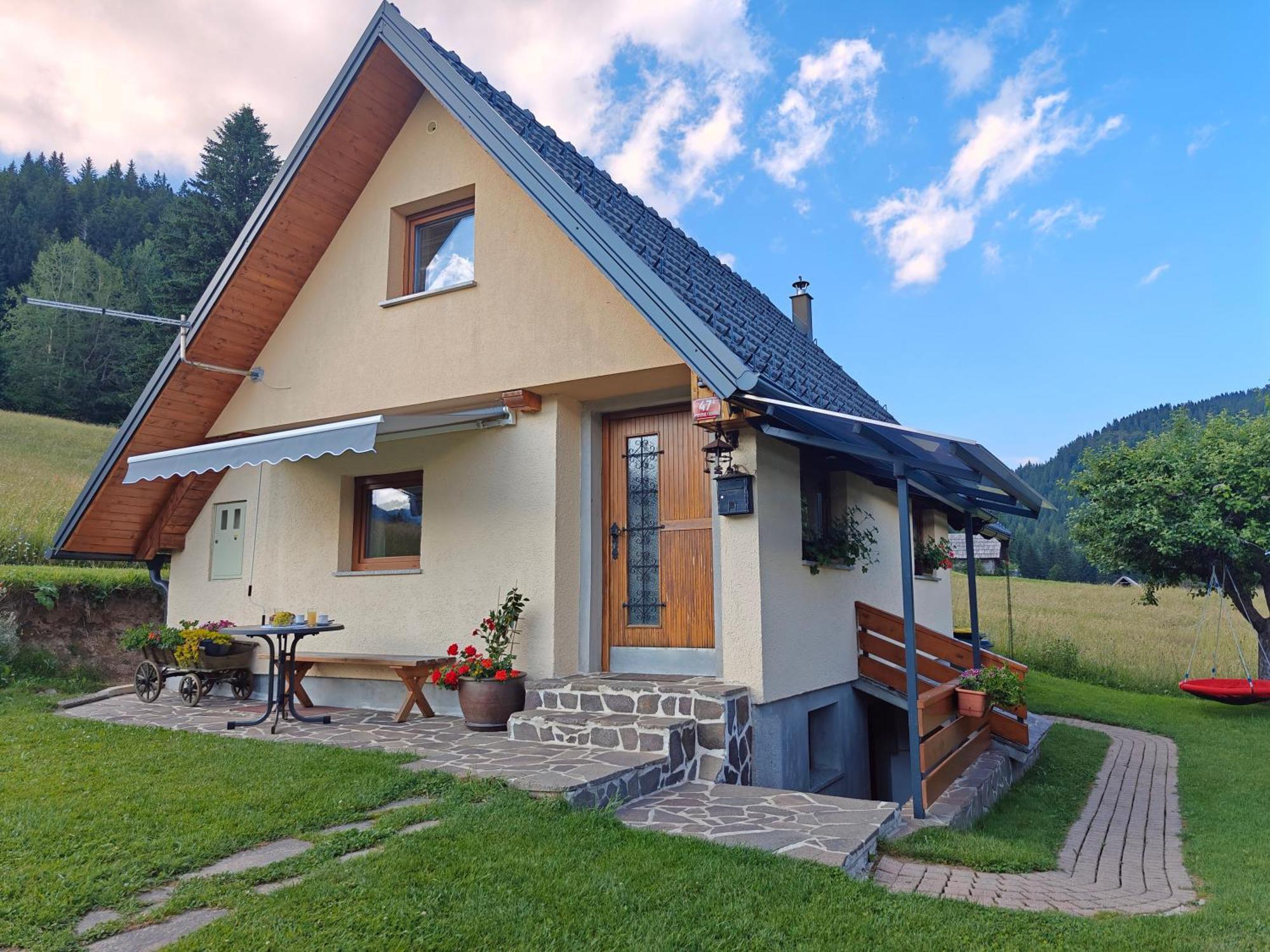 Cottage Zoja Bohinjska Bistrica Kültér fotó